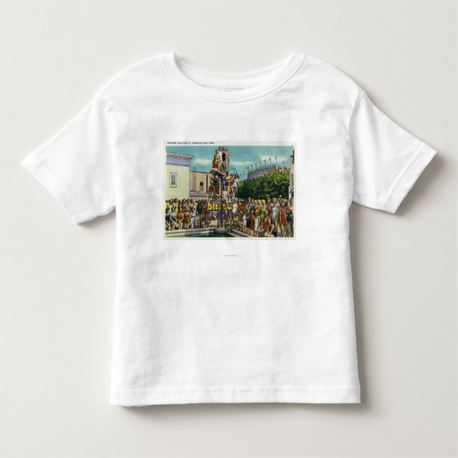 Baden von Schönheiten am Steeplechase-Park Kleinkind T-shirt (Vorderseite)