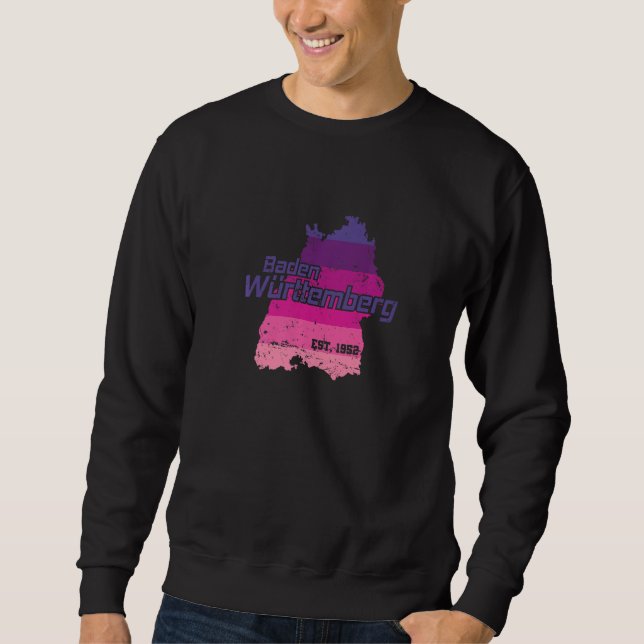 Baden-Württemberg Bundesland Deutschland Sweatshirt (Vorderseite)