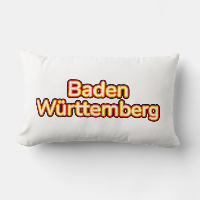 Baden Württemberg Deutschland Lendenkissen (Vorderseite)