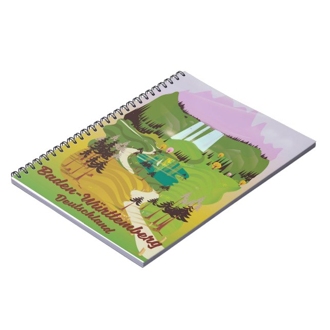 Baden-Württemberg Notizblock (Linke Seite)