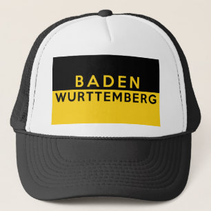 baden wurttemberg region flagge germantes land truckerkappe