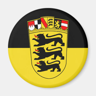 Baden-Württemberg (Staat, größere Arme), Magnet