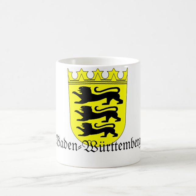 Baden-Württemberg Wappen Wappen Kaffeetasse (Mittel)