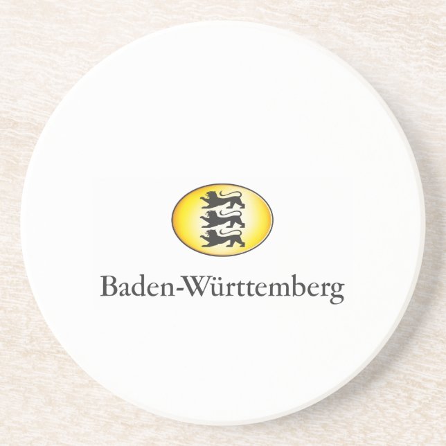 Baden-Württemberg Wappenzeichen Untersetzer (Vorne)