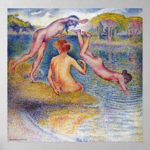 Badende, 1902 poster