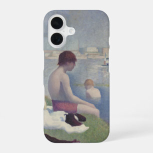 Badende bei Asnières von Georges Pierre Seurat iPhone 16 Hülle