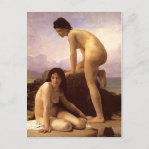 Badende - Bouguereau Postkarte