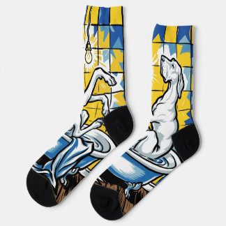 Badende Dogge Socken