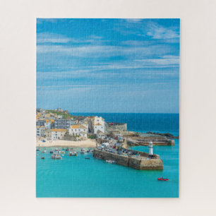 Badeort St. Ives, Cornwall, Vereinigtes Königreich Puzzle