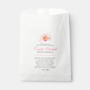 Badeperlen orchid Zutaten Schönheitspflege Geschenktütchen
