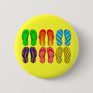 Badesandalen Button