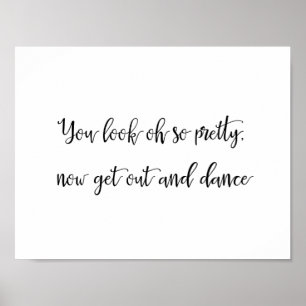 Badeschild   Ladys Poster