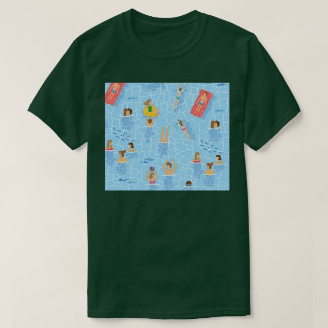 Badespass T-Shirt (Design vorne)