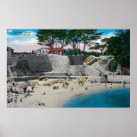 Badestrand am Pazifikraum