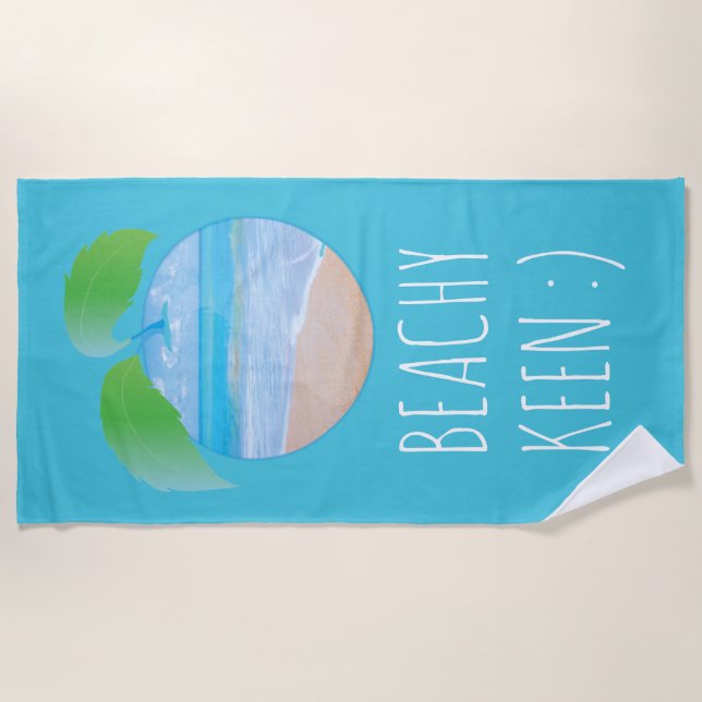 Badetuch "Beachy Keen/Beach" (Vorderseite)