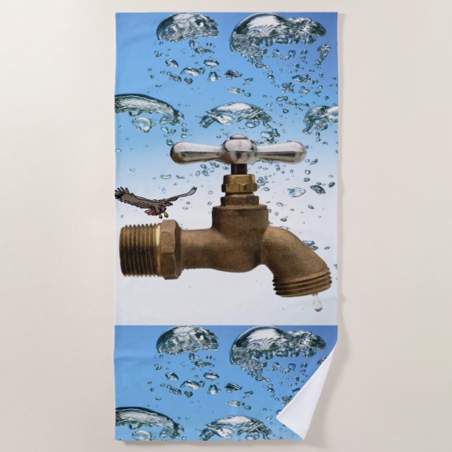 Badetuch Eagle Faucet (Vorderseite)