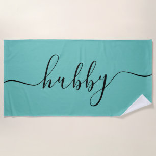 Badetuch - Hubby Aquamarin