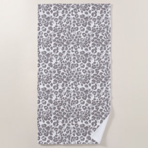 Badetuch Leopard Print