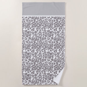 Badetuch Leopard Print