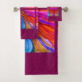 Badetuch-Set Badhandtuch Set