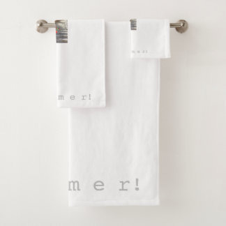 Badetuch Set Juego Toallon y Toalla