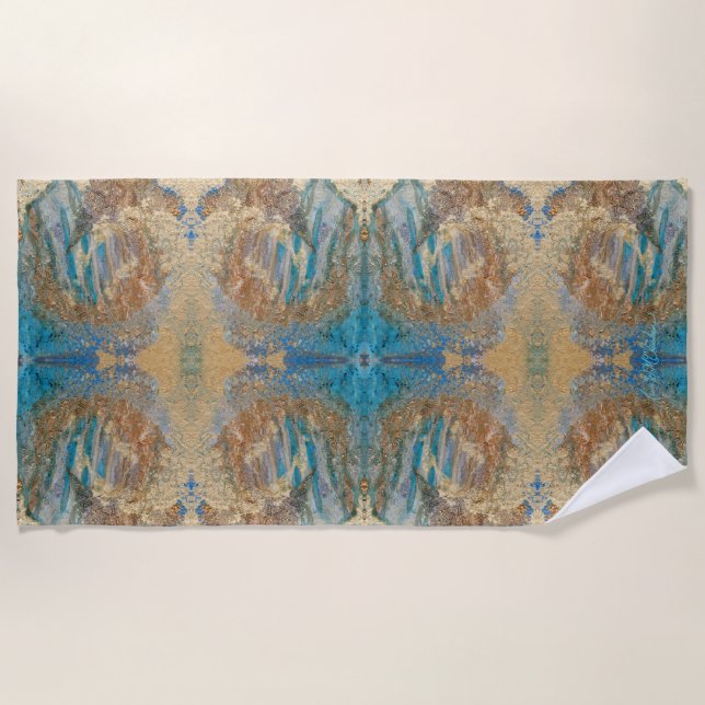 Badetuch - Zeitlose Staaten - Groß (Vorderseite)