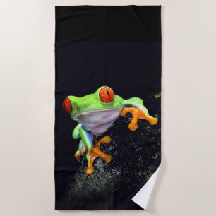 Badetücher des Frosch-3 Strandtuch