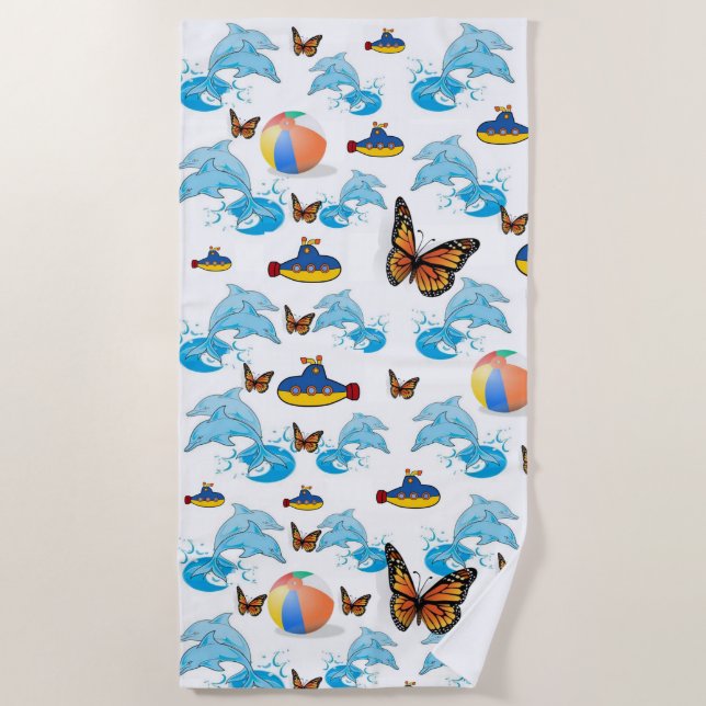 Badetücher Dolphin Strandtuch (Vorderseite)