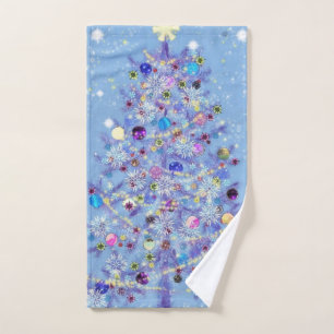 Badetücher für Weihnachtsbaum Badhandtuch Set