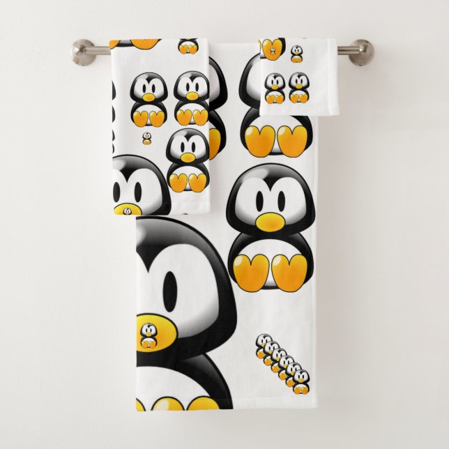 Badetücher Set Pinguin (Insitu)