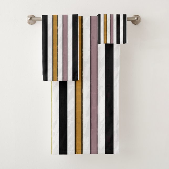 Badetücher Set Streifen (Insitu)