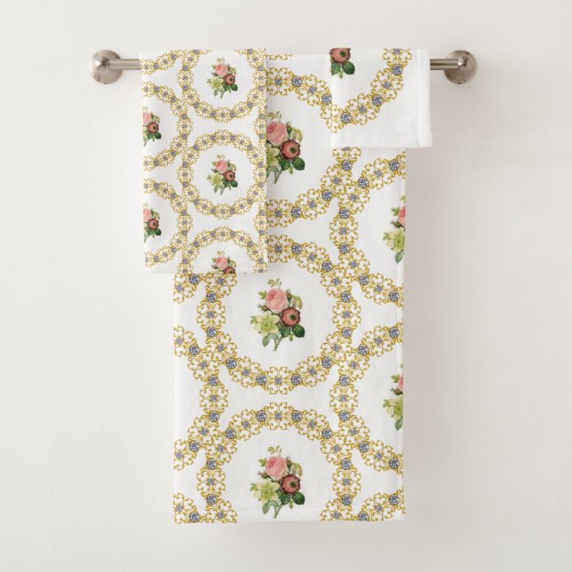 Badetücher Sets Blumen (Insitu)