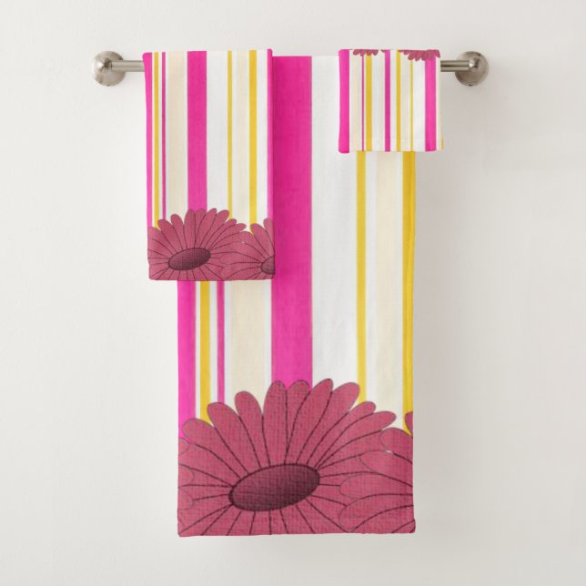 Badetücher Sets Blumen (Insitu)