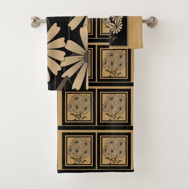 Badetücher Sets Blumen (Insitu)