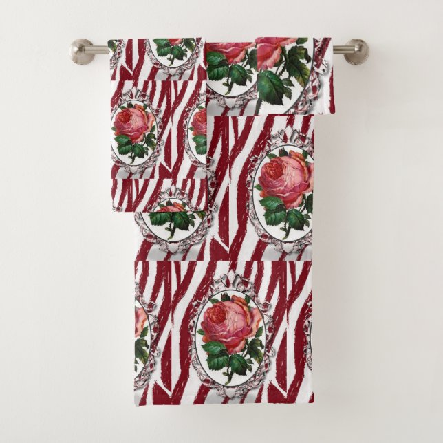 Badetücher Sets Blumen (Insitu)