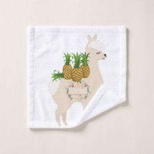 Badetücher Sets Blumenfrucht Llama