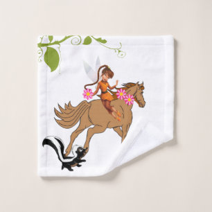 Badetücher Sets Brown Horse Skunk Blumenmühle