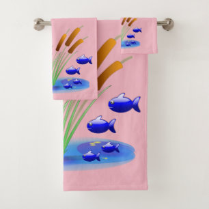 Badetücher Sets Fisch