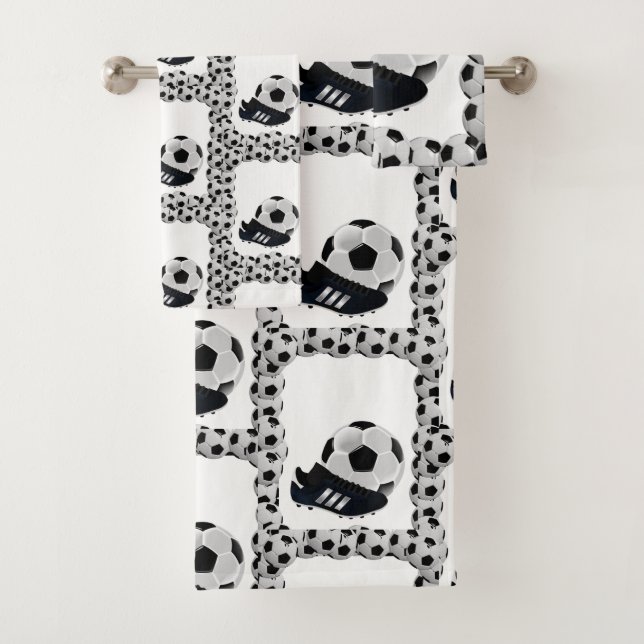 Badetücher Sets Fußball Bälle (Insitu)