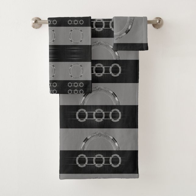 Badetücher Sets Grau (Insitu)