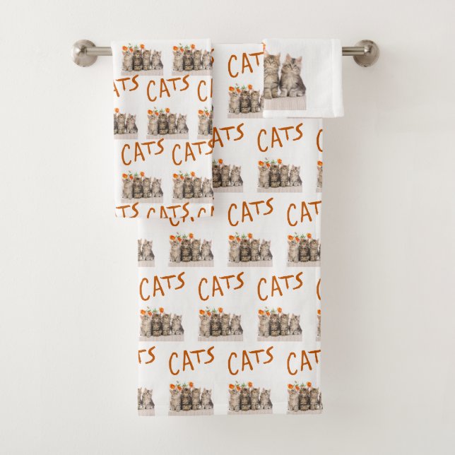 Badetücher Sets Katzen (Insitu)
