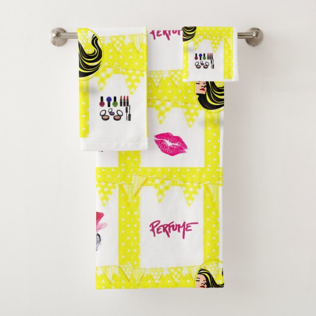 Badetücher Sets Parfüm (Insitu)