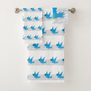 Badetücher Sets Vögel