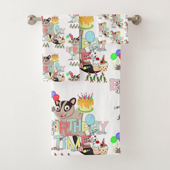 Badetücher, Sets zum Geburtstag, Glückwunsch, Poss (Insitu)