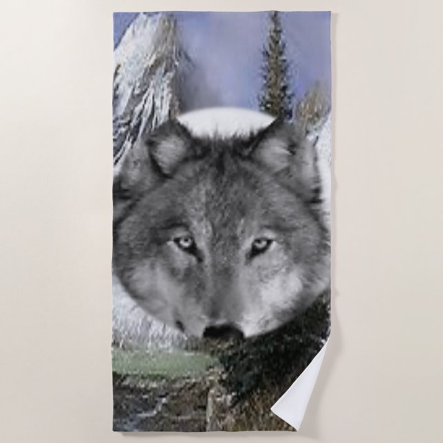 Badetücher, Wolves Strandtuch (Vorderseite)