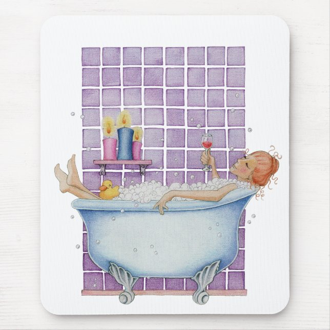 Badewanne, Joy Mousepad (Vorne)