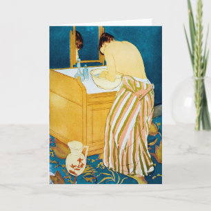 Badewanne, Mary Cassatt Karte