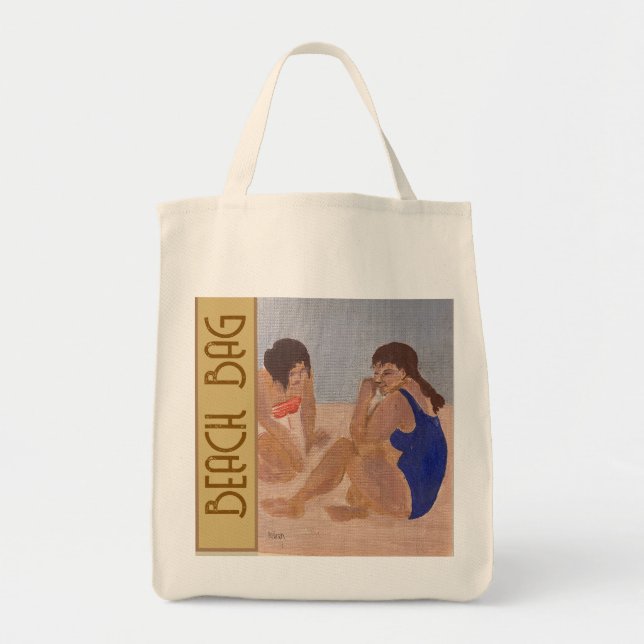 Badewanne Strandtasche Tragetasche (Vorne)