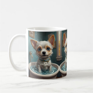 Badezeit-Freunde Tiere in einem Bad Kaffeetasse