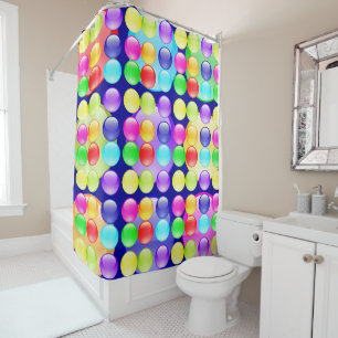 Badezimmer Dekor Farben - Duschvorhang